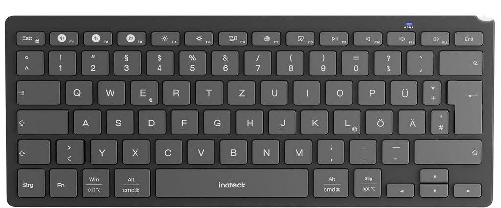 inateck bluetooth-tastatur für pc, android, ios - nur 14,24 (statt 22)
