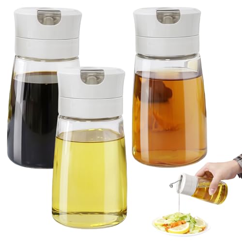 le Kefeto borosilikatglas zuckerstreuer 420ml  automatischer ausgussmechanismus, bpa-frei