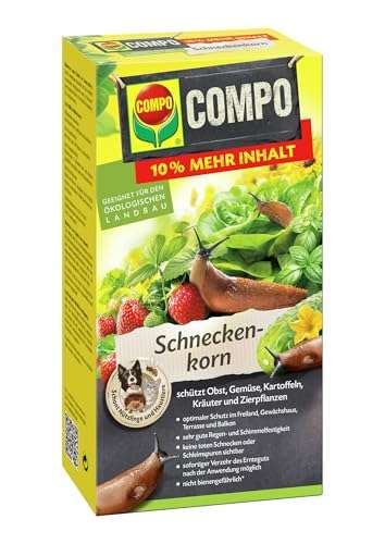 Produktbild: COMPO Schneckenkorn 2,2kg - regenfestes Streugranulat für Nacktschnecken