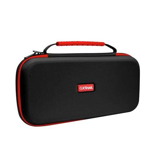 gxtrust tasche für nintendo switch 2, stoßfest, aufbewahrung für joy-con, mehrere farben