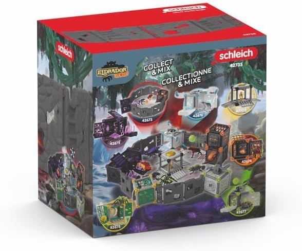 battlecave arena erweiterung, schleich 42735 eldrador creatures