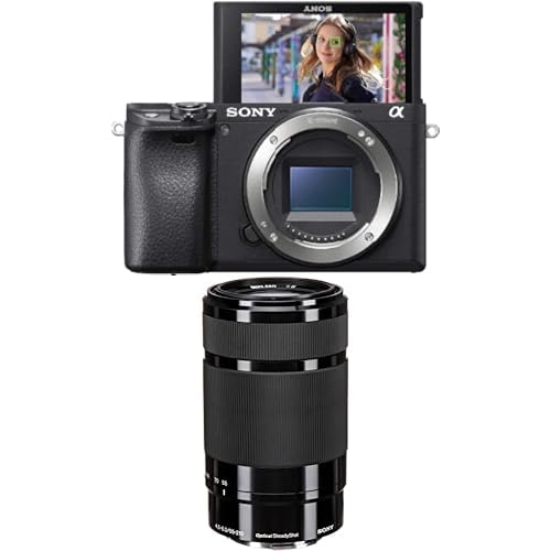sony alpha 6400 spiegelreflexkamera, 0,02s autofokus, 4k video, sel55210