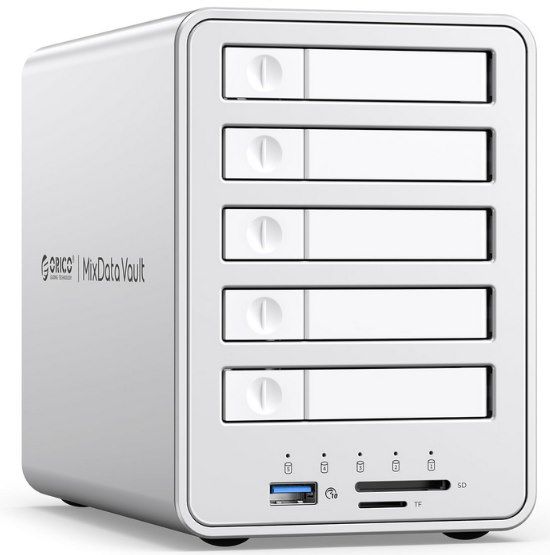 orico 5-bay raid gehäuse für all-flash system 149,99 euro statt 250 euro