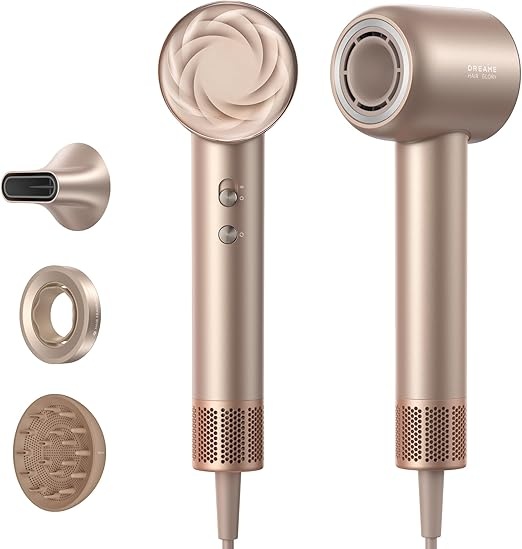 haartrockner dreame hair glory mix hochgeschwindigkeit mit ionenfunktion