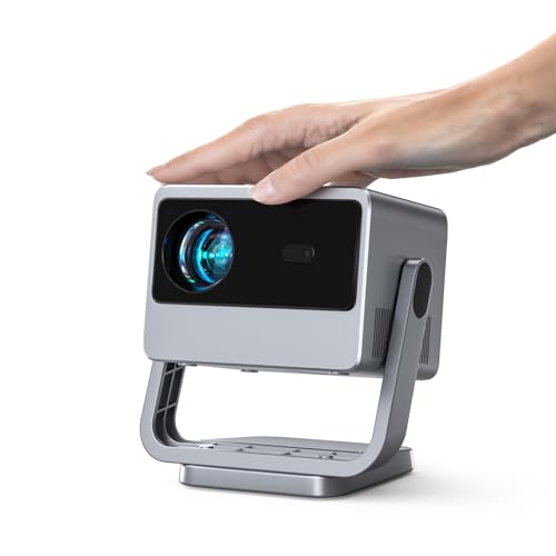 smart mini beamer voplls 4k beamer 20000 lumen tragbar wifi6 bluetooth full hd 1080p