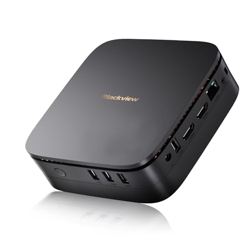 Produktbild: Blackview MP60 mini pc, intel n150 bis 3.60 ghz, 16gb ram, 512gb ssd, 4k uhd, 5g wifi