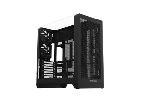 Produktbild: thermaltake view 390 air midi-tower atx 4 mm glasseitenteile dual-kammer-design 2x ct120-lüfter bis 420 mm gpu