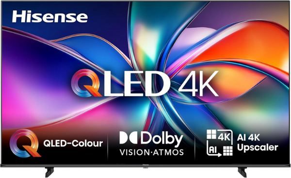 hisense 55e7q 55 zoll 4k uhd qled smart tv 349 euro statt 393 euro
