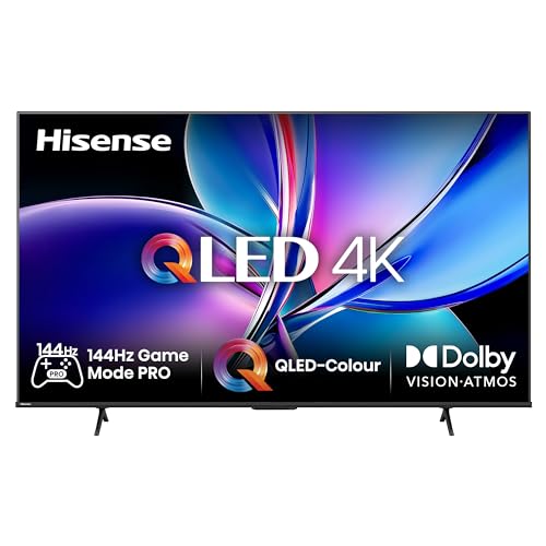hisense 55e7q pro 55 zoll smart tv 4k uhd qled 144hz 4x hdmi 2.1 449 euro