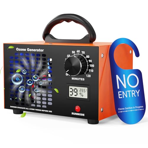 ozongenerator 60000mg/g ozongerät - ozon luftreiniger mit timer und anzeige für auto wohnung hotels Küche