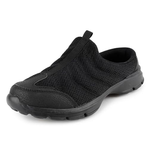 TIESTRA slip-on hausschuhe outdoor-sneaker pantoletten herren damen mesh sommer größe 41