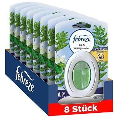 Febreze Bad Lufterfrischer 8er Pack Frühlingserwachen, 18,99