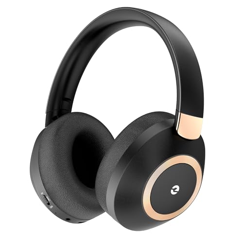 lankey kabellose bluetooth kopfhörer over ear mit noise cancelling 100 std spielzeit