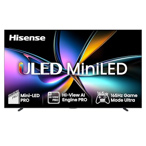 hisense 100u7q pro fernseher 1.000 nits, atmos, sprachsteuerung 2025