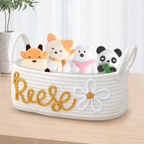Produktbild: piashow aufbewahrungskörbe babykorb babyspielzeug kleidung windel caddy organizer 33x19x12cm