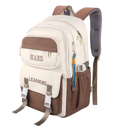 nviayam schulrucksack teenager wasserdicht schultasche mit multi-tasche rucksack für kinder