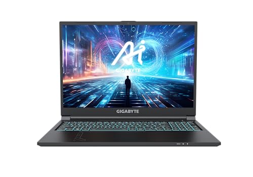 gigabyte g6 gaming laptop 16" ips 165Hz i7-13700H 16GB 512GB RTX 4060 75W