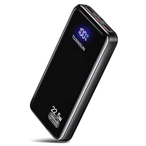 Produktbild: power bank 20000 mAh 22.5 W PD3.0 QC4.0 mit lcd-display und usb-c ausgängen