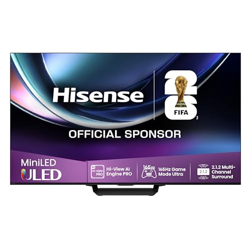 Hisense 85U7Q Pro 85 Zoll Mini-LED-TV, 165Hz Game Mode Ultra