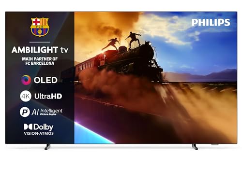 Philips 65OLED760 4K OLED Smart TV 65 Zoll, P5 AI, Dolby Vision, Alexa, Google Assistant
