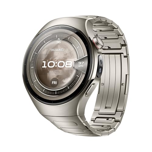Produktbild: huawei watch 5 46 mm titanium gehäuse und armband aus luft- und raumfahrt-legierung