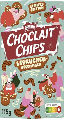 Produktbild: choclait chips lebkuchen geschmack - schokoladensnacks für die winterzeit