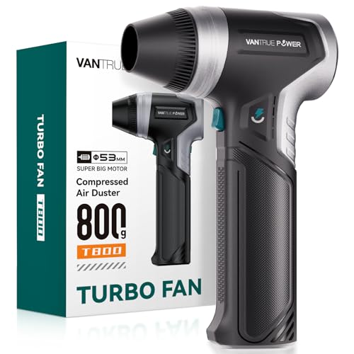 Produktbild: vantrue power luftdruck duster 800g akku luftgebläse staubgebläse für haus auto tastatur