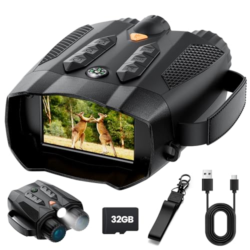 nachtsichtgerät 4K jagd militär - fernglas mit 10x digitalzoom und infrarotkamera
