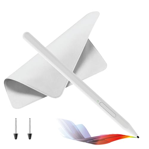 Stift für Microsoft Surface Pro 12/11/10/9/8/X/Go 3/2/1, iPad 2018-2025, Neigungsempfindlichkeit