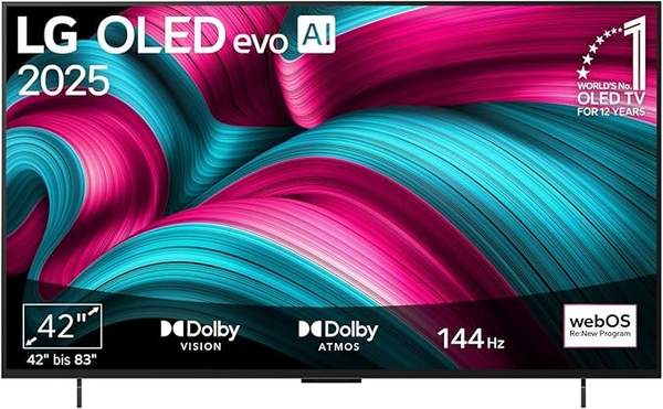 LG 42" C5 OLED TV (OLED42C5ELB) - Effektiv 649 nach Cashback