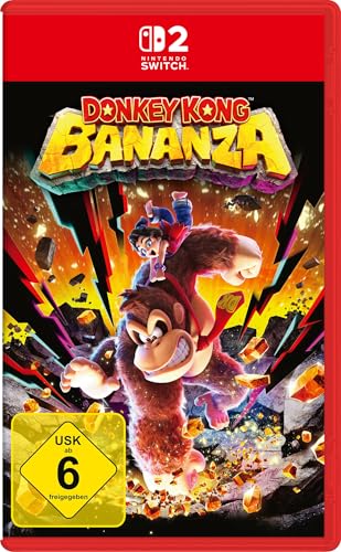 Produktbild: donkey kong bananza für nintendo switch 2, actionspiel für familien