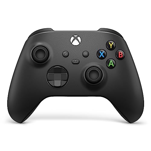 Produktbild: xbox wireless controller carbon black kabellos gamepad für pc und konsole