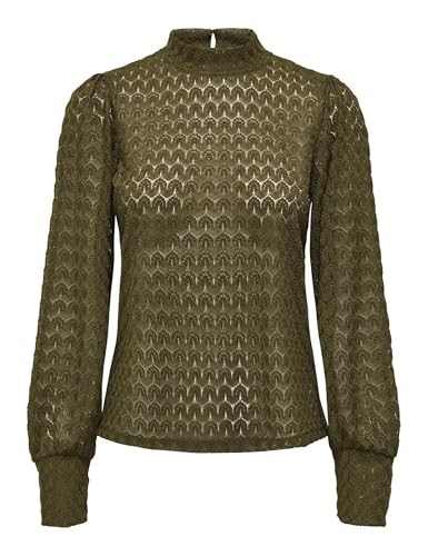 JDY Damen Jdyavery L/S Spitzenoberteil, 1er Pack