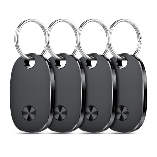 smart air tag tracker 4er pack, schlüsselfinder für apple wo ist? app, bluetooth, akku