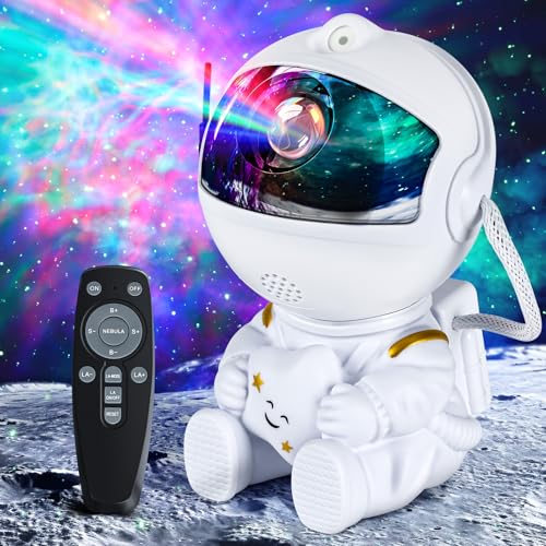 sternenhimmel projektor led mit 17 modellen, viyspnv astronaut, 360 drehbar