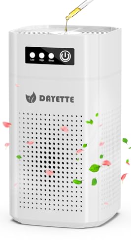 hepa 13 luftreiniger für auto und schlafzimmer, DAYETTE portable luftfilter für allergien