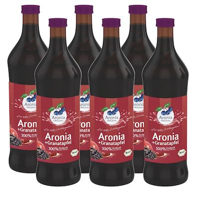 Produktbild: 60,7l aronia direktaroniensaft granatapfel für 40,36 statt 46