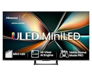 hisense 55U7Q 55 zoll fernseher 4K mini led uled smart tv 144Hz 599,00