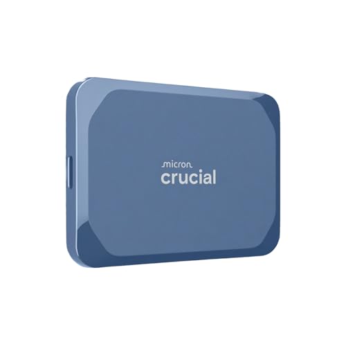 crucial x10 portable ssd 6tb 2100mb/s usb-c 3.2 gen2 für mac, pc, smartphone, konsole