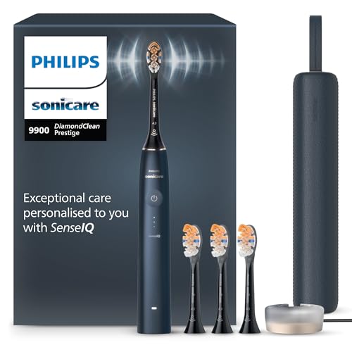 philips sonicare diamondclean zahnbürste dunkelblau modell hx9992/45