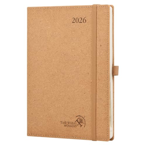 poprun kalender 2026 klein 16 x 10,5 cm taschenkalender softcover blaugrün