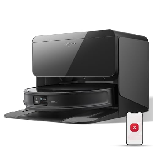 roborock saros 10r saugroboter mit wasseranschluss und 10-in-1 dock