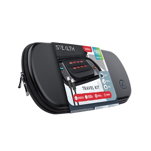 nintendo switch 2 reise-set mit hartschalen-tasche, panzerglas, ladekabel