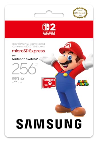 Samsung nintendo switch 2 microSD-Karte 256 GB, kompatibel mit Amazon Prime