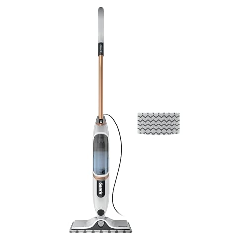 Shark SteamSpot Dampfreiniger mit Steam Blaster für Hartböden, abnehmbarer Wassertank