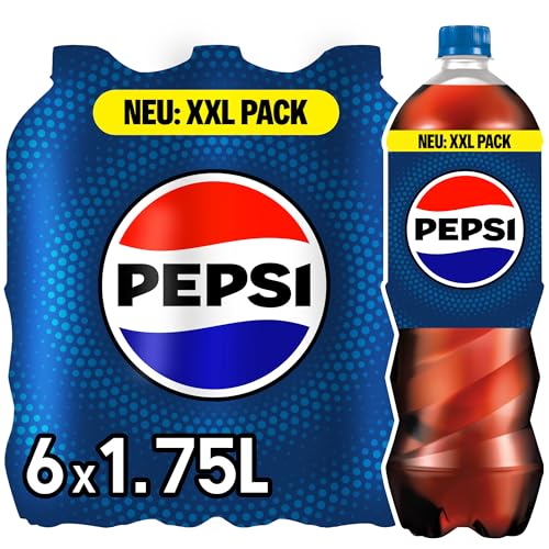 Pepsi Cola, Koffeinhaltige Cola Flaschen, EINWEG (6 x 1.75 l)