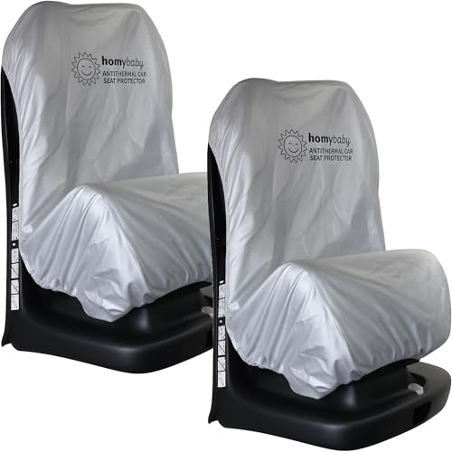 HOMYBABY Thermoschutz autositz universal verstellbar anti-uv für gruppe 0 1 2 3 2 stück