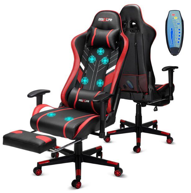 douxlife gaming stuhl mit massage-funktion 108,79 statt 170