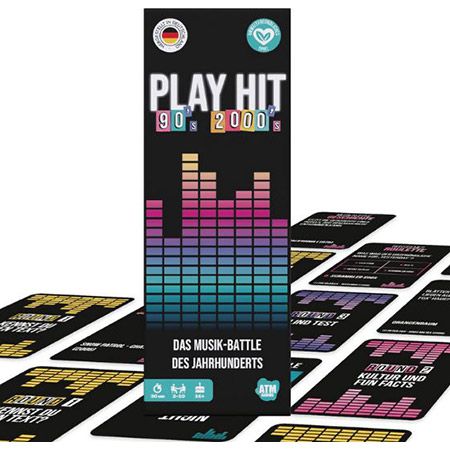 Produktbild: PlayHit Musikquiz 90er 2000er  Party- & Kartenspiel für 12,99