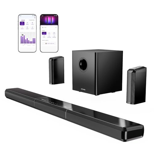 ultimea 9.1 soundbar mit 470w surround sound und 6,5" subwoofer für tv